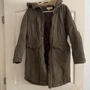 H&M long thick coat